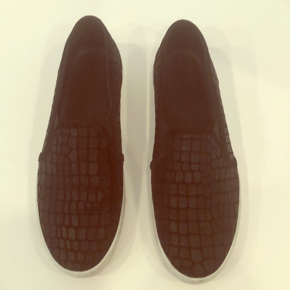 Joie black slip on sneakers
